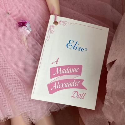  vintage MADAME ALEXANDER DOLL ELISE 1630 BALLERINA