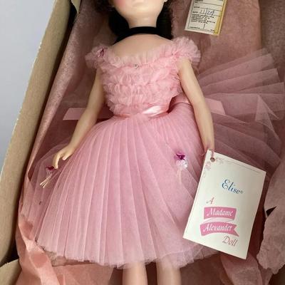  vintage MADAME ALEXANDER DOLL ELISE 1630 BALLERINA