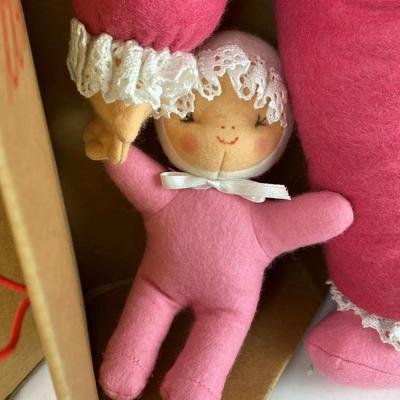  LENCI FELT DOLL BABY MARLENE NIB 