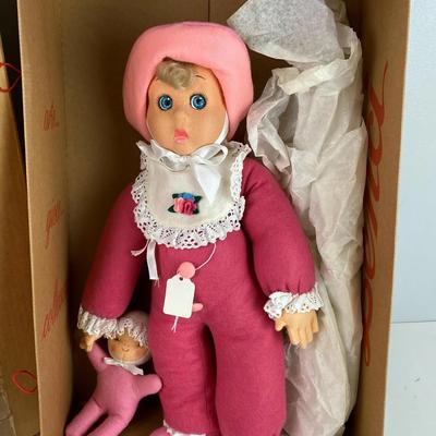  LENCI FELT DOLL BABY MARLENE NIB 