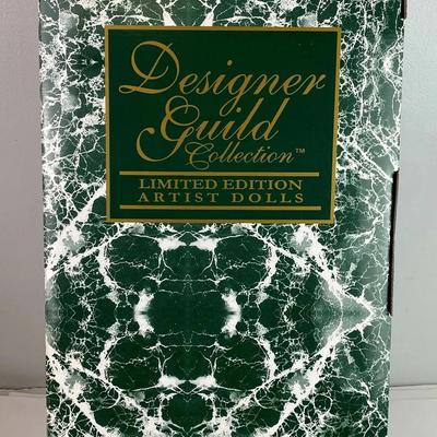  LYNNE RANDOLPH PORCELAIN DOLL BETH DESIGNER GUILD NIB 
