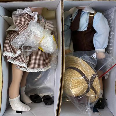 KISS KIDS HERSHEY BOY & GIRL PORCELAIN DOLLS LTD ED