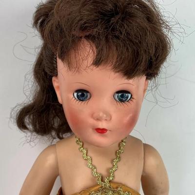  original BALLERINA BELLE 19" DOLL 1950s 