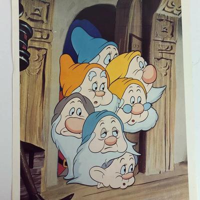  THE DISNEY POSTER BOOK 1977 partial