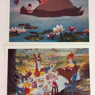  THE DISNEY POSTER BOOK 1977 partial