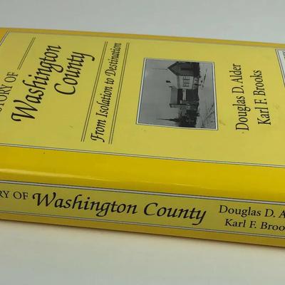  HISTORY OF WASHINGTON COUNTY UTAH 1996 ALDER & BROOKS HC DJ