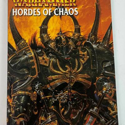  WARHAMMER HORDES OF CHAOS GAMES WORKSHOP PAPERBACK 2002