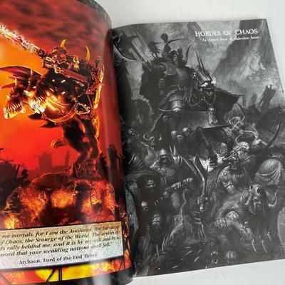  WARHAMMER HORDES OF CHAOS GAMES WORKSHOP PAPERBACK 2002