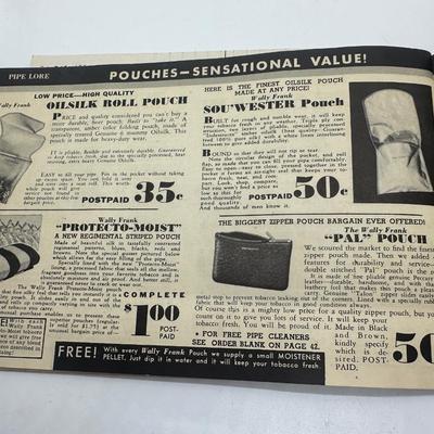 Vtg Tobacco Pipe Catalog