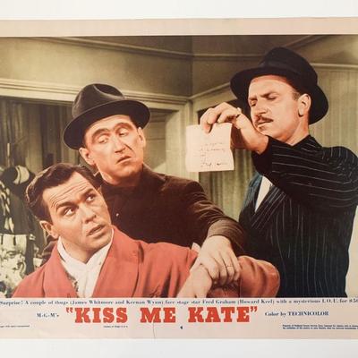 Kiss Me Kate original 1953 vintage lobby card