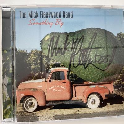 Mick Fleetwood signed Something Big CD
