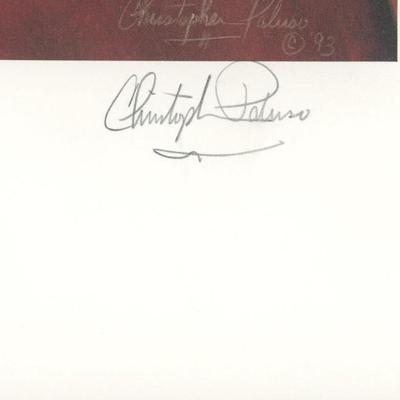 Christopher Paluso signature