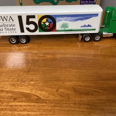 Ertl Collectibles Kenworth K100E cab w/ trailer IOWA Celebrate 150