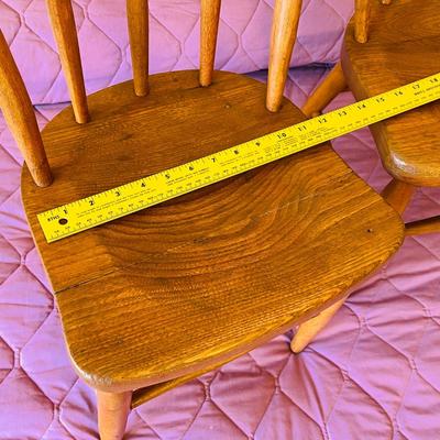2 Bent Wood Child's chairs