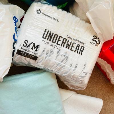Lot of depends & pads