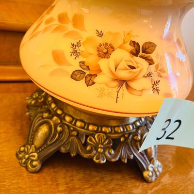 Vintage Gone with the Wind Lamp