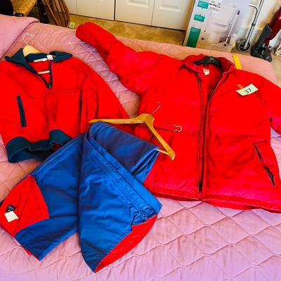 Men's ski clothes