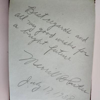 Autograph Book of 1930s Cowboy Music Stars