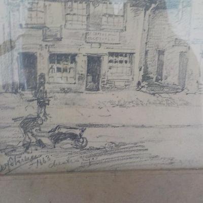 Original Sketch of Chester Bay, date 1917.