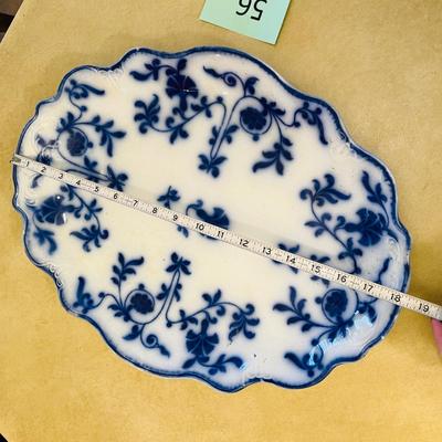 Large Flow Blue Platter