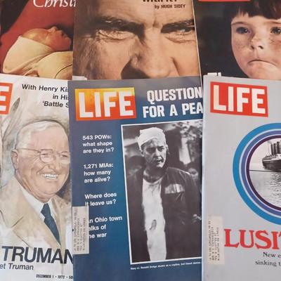 9 life magazines & post