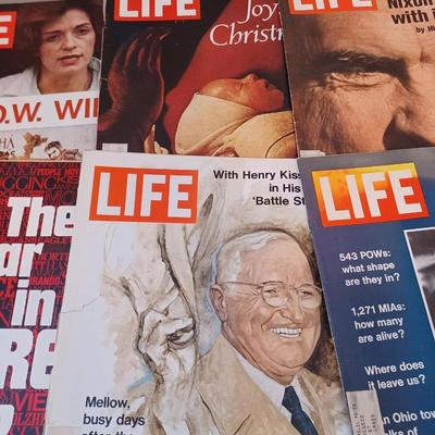 9 life magazines & post