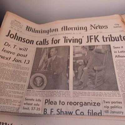 JFK memoribilia
