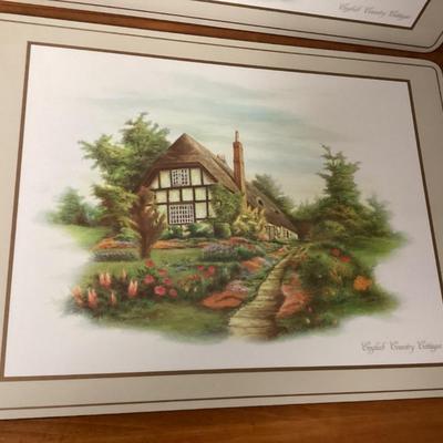 Set of 4 Pimpernel Made In England English Country Cottages Place Mats