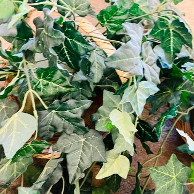 Greenery and baskets