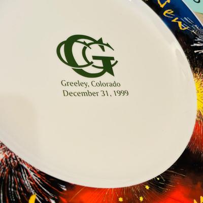 Greeley Country Club Millennium Plates