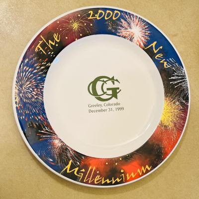 Greeley Country Club Millennium Plates