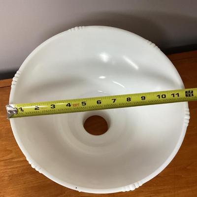 Vintage Arrow Glass Company 694 Milk Glass Torchiere shade
