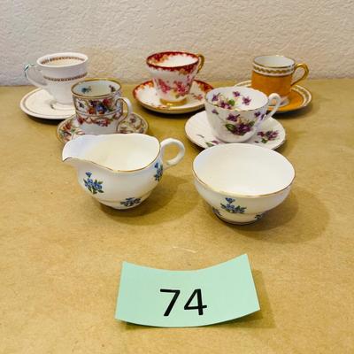 Collection of Cups & Saucers
