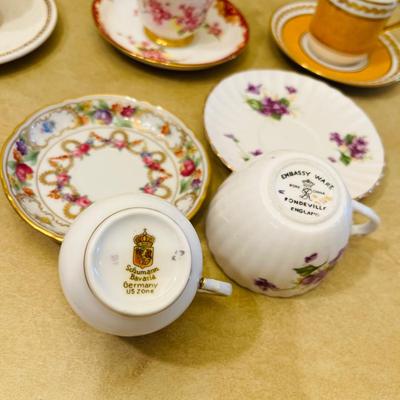 Collection of Cups & Saucers