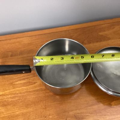 Vintage 1801 Revere Ware Copper Clad saucepan