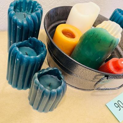 Tub of candles