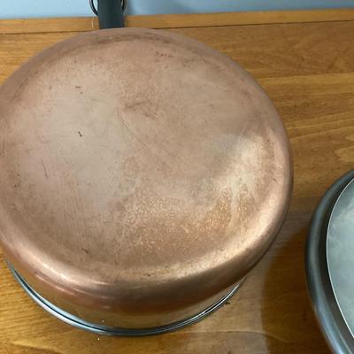 Vintage 1801 Revere Ware Copper Clad saucepan