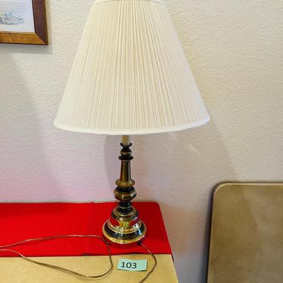 Brass Table Lamp