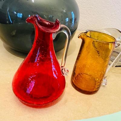 Lot of Colored Art Glass