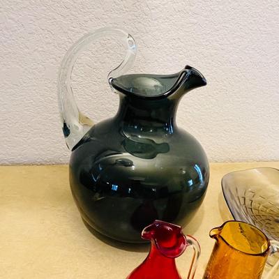 Lot of Colored Art Glass