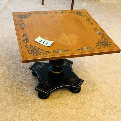 Ethan Allen Tole Painted Table