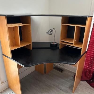 CORNER OFFICE COMPUTER DESK