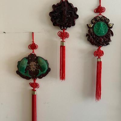 ASIAN WALL HANGING SET