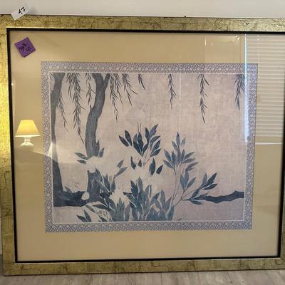 FRAMED ASIAN PRINT