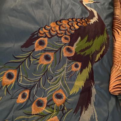 PEACOCK COMFORTER SET
