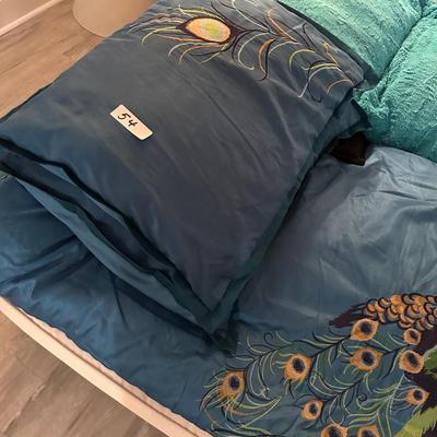 PEACOCK COMFORTER SET