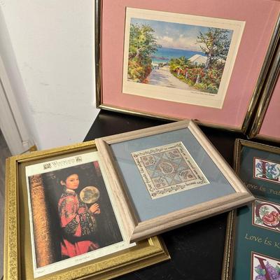 FRAMED PRINT LOT