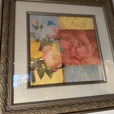 FRAMED PRINT LOT