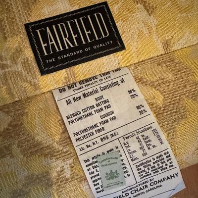 FAIRFIELD CHAIR CO. PAIR WINGBACK