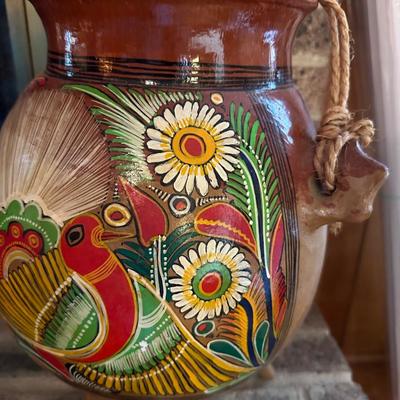 VINTAGE MEXICO POTTERY PLANTER